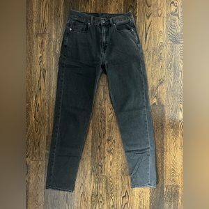 Black mom fit jeans